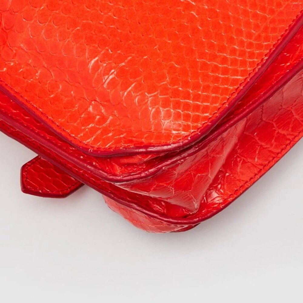 Proenza Schouler Red Python Ps1 Tote Bag - image 4